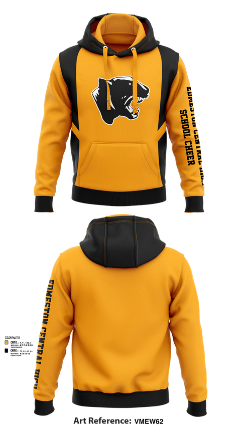 Hoodie, Edmeston Central High School Cheer, Cheer, Teamtime, Team time, sublimation, custom sports apparel, team uniforms, spirit wear, spiritwear, sports uniforms, custom shirts, team store, custom team store, fundraiser sports, apparel fundraiser