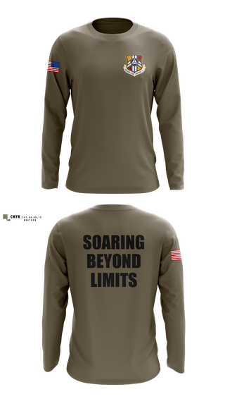 Long Sleeve Performance Shirt, MDWG Group 1, Air Force, Teamtime, Team time, sublimation, custom sports apparel, team uniforms, spirit wear, spiritwear, sports uniforms, custom shirts, team store, custom team store, fundraiser sports, apparel fundraiser