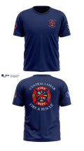 Central Lamar Fire & Rescue Old School Cotton Feel Shirt - 11