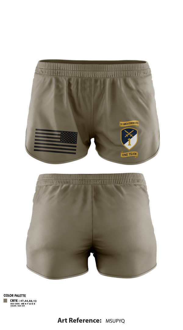 Ranger Panties, 1st Area Command, National Guard, Teamtime, Team time, sublimation, custom sports apparel, team uniforms, spirit wear, spiritwear, sports uniforms, custom shirts, team store, custom team store, fundraiser sports, apparel fundraiser