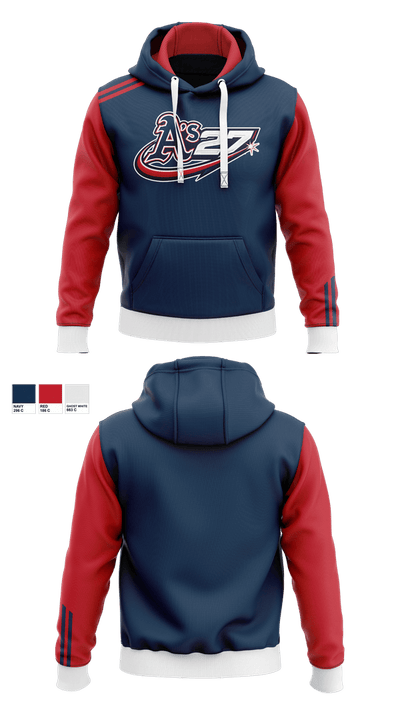 Little Rock A’s 90901203 Hoodie - 1