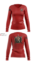 108th Air Defense Artillery Brigade 44392598 Women's Long Sleeve V-neck Shirt - 41