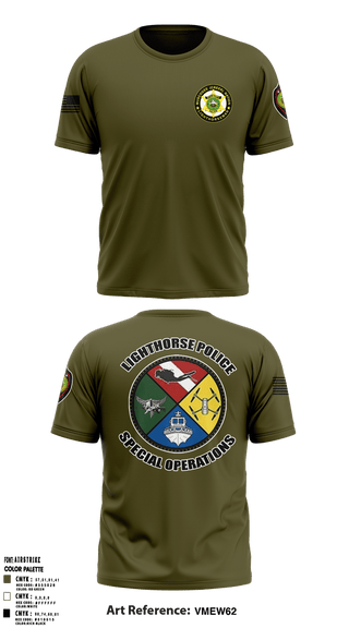 Short Sleeve Performance Shirt, Muscogee Nation Special Operations, , Teamtime, Team time, sublimation, custom sports apparel, team uniforms, spirit wear, spiritwear, sports uniforms, custom shirts, team store, custom team store, fundraiser sports, apparel fundraiser