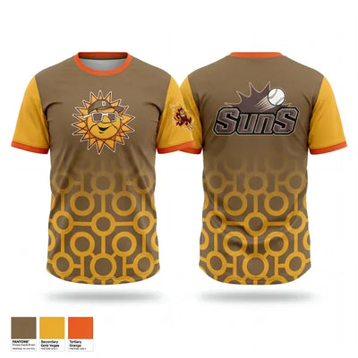Del oro sun devils 31355760 Old School Cotton Feel Shirt - 1