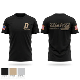 Old School Cotton Feel Shirt, D Platoon, Police, Teamtime, Team time, sublimation, custom sports apparel, team uniforms, spirit wear, spiritwear, sports uniforms, custom shirts, team store, custom team store, fundraiser sports, apparel fundraiser