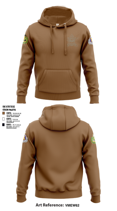4th/104th BN (CA/PO) 7380170 Hoodie - 6