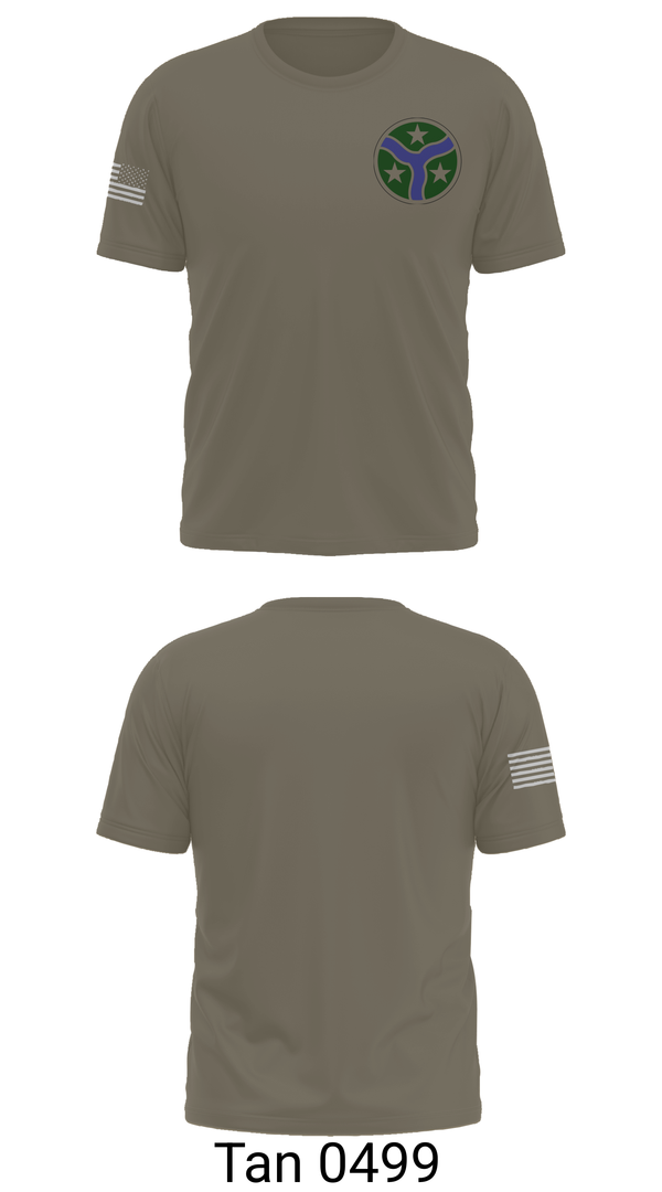 Old School Cotton Feel Shirt, 278th Armored Cavalry Regiment, National Guard, Teamtime, Team time, sublimation, custom sports apparel, team uniforms, spirit wear, spiritwear, sports uniforms, custom shirts, team store, custom team store, fundraiser sports, apparel fundraiser