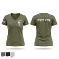 Enigma Group Women's Short Sleeve V-neck Shirt - 1