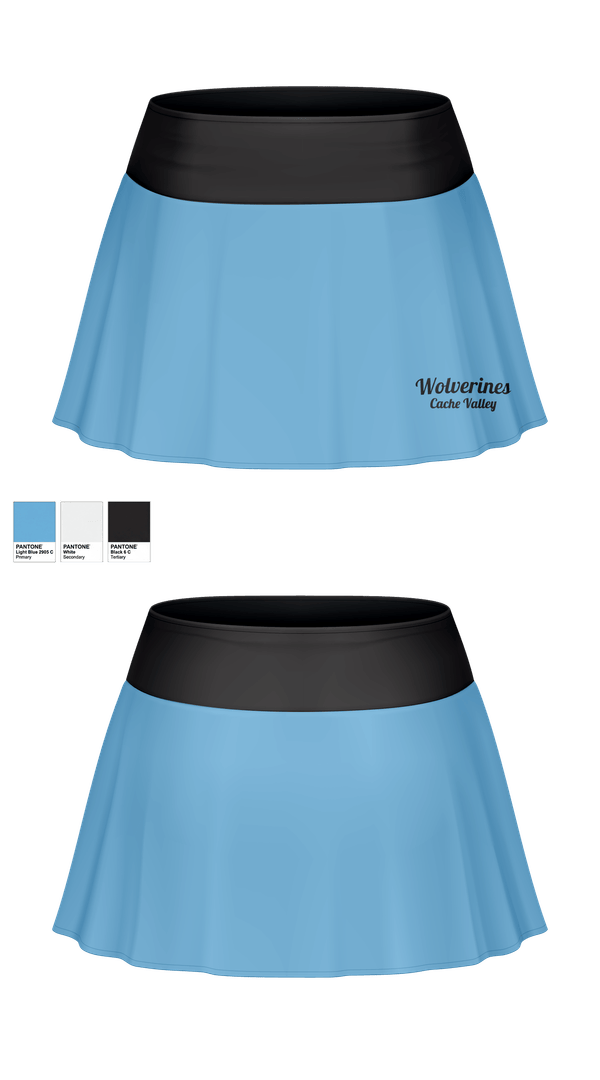 Skort, Wolverines, Baseball, Teamtime, Team time, sublimation, custom sports apparel, team uniforms, spirit wear, spiritwear, sports uniforms, custom shirts, team store, custom team store, fundraiser sports, apparel fundraiser