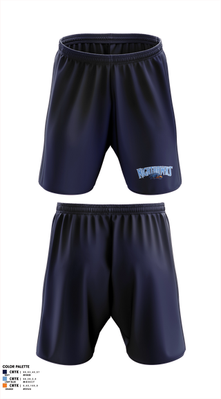 Athletic Shorts With Pockets, Herbert Akins Road Middle School, Track & Field, Teamtime, Team time, sublimation, custom sports apparel, team uniforms, spirit wear, spiritwear, sports uniforms, custom shirts, team store, custom team store, fundraiser sports, apparel fundraiser
