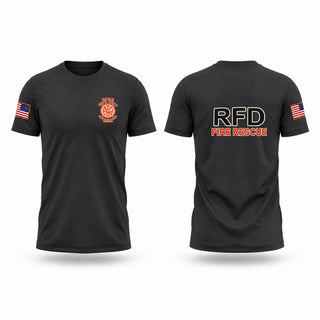 Short Sleeve Performance Shirt, Rome/Floyd Fire Department, Fire Department, Teamtime, Team time, sublimation, custom sports apparel, team uniforms, spirit wear, spiritwear, sports uniforms, custom shirts, team store, custom team store, fundraiser sports, apparel fundraiser