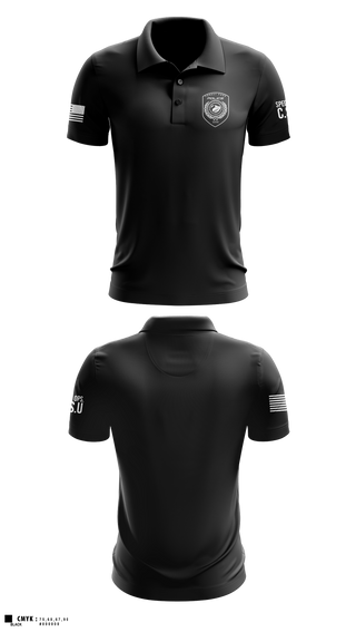 Short Sleeve Performance Polo, FOREST PARK POLICE, Police, Teamtime, Team time, sublimation, custom sports apparel, team uniforms, spirit wear, spiritwear, sports uniforms, custom shirts, team store, custom team store, fundraiser sports, apparel fundraiser