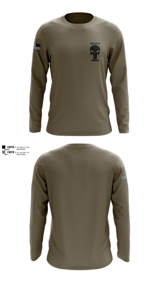 Long Sleeve Performance Shirt, 330th MP Co, National Guard, Teamtime, Team time, sublimation, custom sports apparel, team uniforms, spirit wear, spiritwear, sports uniforms, custom shirts, team store, custom team store, fundraiser sports, apparel fundraiser