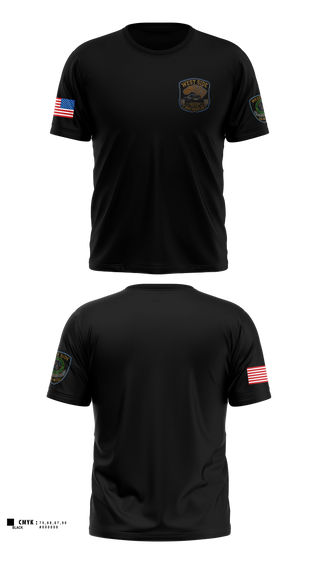 Short Sleeve Performance Shirt, Houston Police West Side, Police, Teamtime, Team time, sublimation, custom sports apparel, team uniforms, spirit wear, spiritwear, sports uniforms, custom shirts, team store, custom team store, fundraiser sports, apparel fundraiser