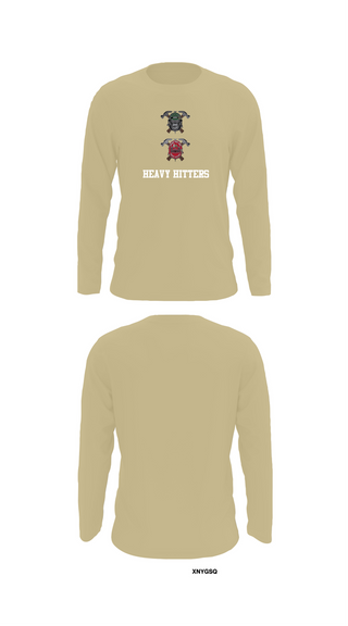 Long Sleeve Performance Shirt, HEAVY HITTERS, , Teamtime, Team time, sublimation, custom sports apparel, team uniforms, spirit wear, spiritwear, sports uniforms, custom shirts, team store, custom team store, fundraiser sports, apparel fundraiser