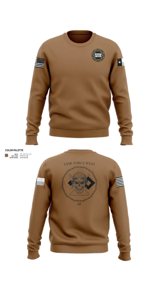 Crew Neck Sweatshirt, , National Guard, Teamtime, Team time, sublimation, custom sports apparel, team uniforms, spirit wear, spiritwear, sports uniforms, custom shirts, team store, custom team store, fundraiser sports, apparel fundraiser