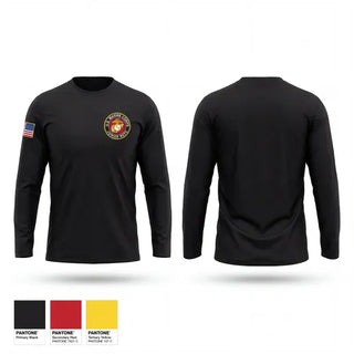 Long Sleeve Performance Shirt, SHS MCJROTC, Marines, Teamtime, Team time, sublimation, custom sports apparel, team uniforms, spirit wear, spiritwear, sports uniforms, custom shirts, team store, custom team store, fundraiser sports, apparel fundraiser