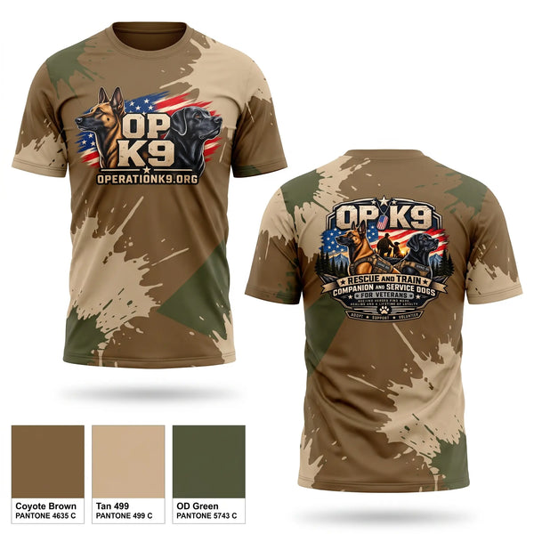 Short Sleeve Performance Shirt, Operation K9, , Teamtime, Team time, sublimation, custom sports apparel, team uniforms, spirit wear, spiritwear, sports uniforms, custom shirts, team store, custom team store, fundraiser sports, apparel fundraiser