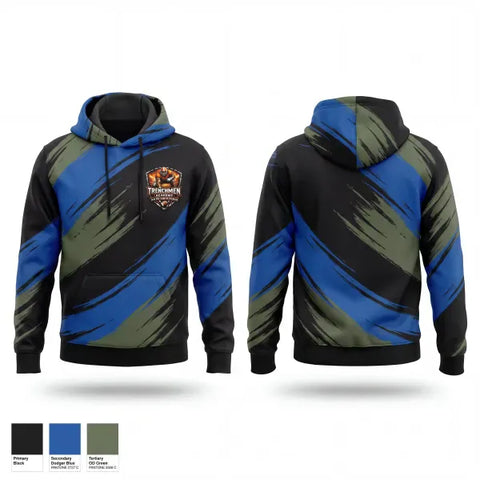 Hoodie, Trenchmen Academy, , Teamtime, Team time, sublimation, custom sports apparel, team uniforms, spirit wear, spiritwear, sports uniforms, custom shirts, team store, custom team store, fundraiser sports, apparel fundraiser
