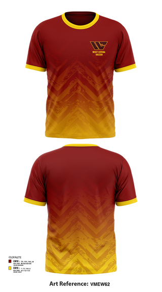 Short Sleeve Performance Shirt, West Covina Soccer, Women's Soccer, Teamtime, Team time, sublimation, custom sports apparel, team uniforms, spirit wear, spiritwear, sports uniforms, custom shirts, team store, custom team store, fundraiser sports, apparel fundraiser