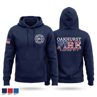 Hoodie, Oakhurst Fire Department, Fire Department, Teamtime, Team time, sublimation, custom sports apparel, team uniforms, spirit wear, spiritwear, sports uniforms, custom shirts, team store, custom team store, fundraiser sports, apparel fundraiser