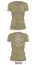 OTCN 16463071 Women's Short Sleeve V-neck Shirt - 84