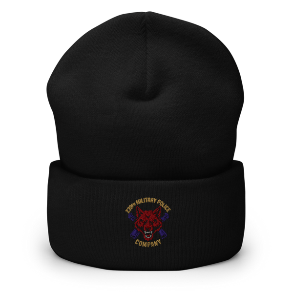 239th Military Police Company Cuffed Beanie | Yupoong 1501KC