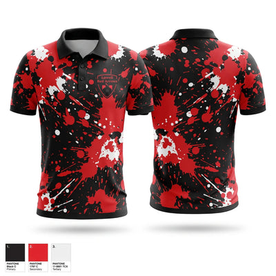 Lowell Red Arrows Short Sleeve Performance Polo - 1
