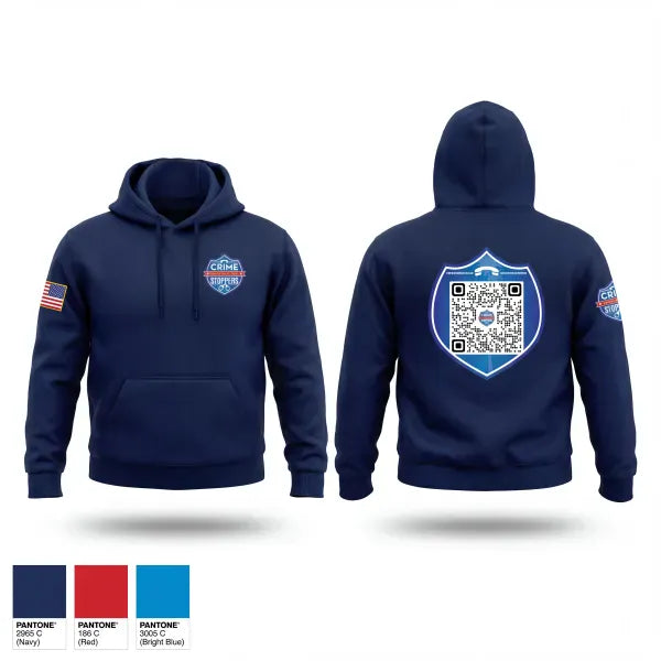 Hoodie, CrimeStoppers Honolulu, Police, Teamtime, Team time, sublimation, custom sports apparel, team uniforms, spirit wear, spiritwear, sports uniforms, custom shirts, team store, custom team store, fundraiser sports, apparel fundraiser