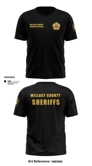 Short Sleeve Performance Shirt, Willacy County Sheriff's Office, Police, Teamtime, Team time, sublimation, custom sports apparel, team uniforms, spirit wear, spiritwear, sports uniforms, custom shirts, team store, custom team store, fundraiser sports, apparel fundraiser