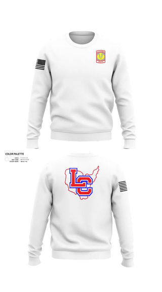 Crew Neck Sweatshirt, Lewis County Lions, , Teamtime, Team time, sublimation, custom sports apparel, team uniforms, spirit wear, spiritwear, sports uniforms, custom shirts, team store, custom team store, fundraiser sports, apparel fundraiser