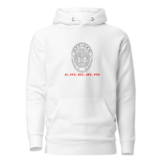 Unisex Hoodie - 1 - White