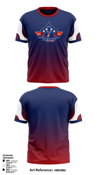 Short Sleeve Performance Shirt, Patriot Pulse Media Group, , Teamtime, Team time, sublimation, custom sports apparel, team uniforms, spirit wear, spiritwear, sports uniforms, custom shirts, team store, custom team store, fundraiser sports, apparel fundraiser