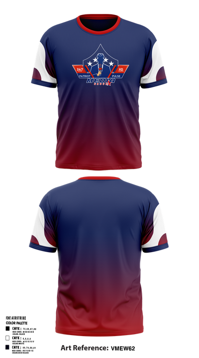Patriot Pulse Media Group 69643978 Short Sleeve Performance Shirt - 1