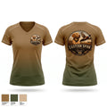 Eastern Spink Guide Service Women's Short Sleeve V-neck Shirt - 1