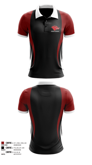 Short Sleeve Performance Polo, Panama Razorbacks, , Teamtime, Team time, sublimation, custom sports apparel, team uniforms, spirit wear, spiritwear, sports uniforms, custom shirts, team store, custom team store, fundraiser sports, apparel fundraiser