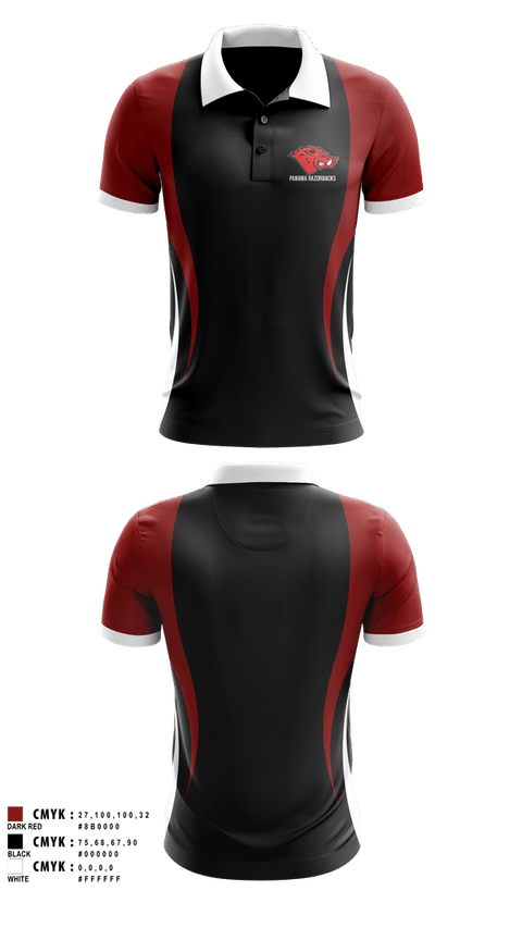 Short Sleeve Performance Polo, Panama Razorbacks, , Teamtime, Team time, sublimation, custom sports apparel, team uniforms, spirit wear, spiritwear, sports uniforms, custom shirts, team store, custom team store, fundraiser sports, apparel fundraiser