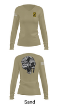 Gorilla battalion 60228867 Women's Long Sleeve V-neck Shirt - 97