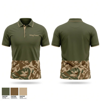 King Vawn Short Sleeve Performance Polo - 1