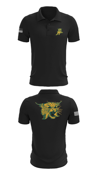 Short Sleeve Performance Polo, Edgar Wildcats, Women's Volleyball, Teamtime, Team time, sublimation, custom sports apparel, team uniforms, spirit wear, spiritwear, sports uniforms, custom shirts, team store, custom team store, fundraiser sports, apparel fundraiser