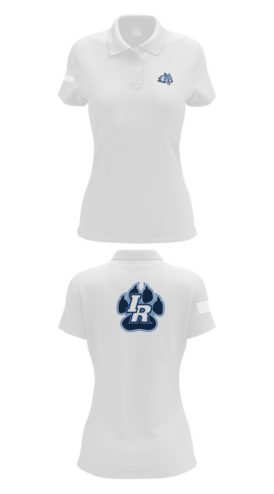 Indian River Wolves 97303805 Women's Short Sleeve Performance Polo  - 17