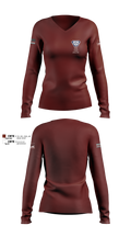 JFRD Critical Care Team 81495664 Women's Long Sleeve V-neck Shirt - 1