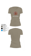 Amarillo Fire Department 46109960 Women's Short Sleeve V-neck Shirt - 64