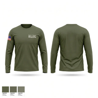 Long Sleeve Performance Shirt, State of Hawaii Sheriffs, Police, Teamtime, Team time, sublimation, custom sports apparel, team uniforms, spirit wear, spiritwear, sports uniforms, custom shirts, team store, custom team store, fundraiser sports, apparel fundraiser