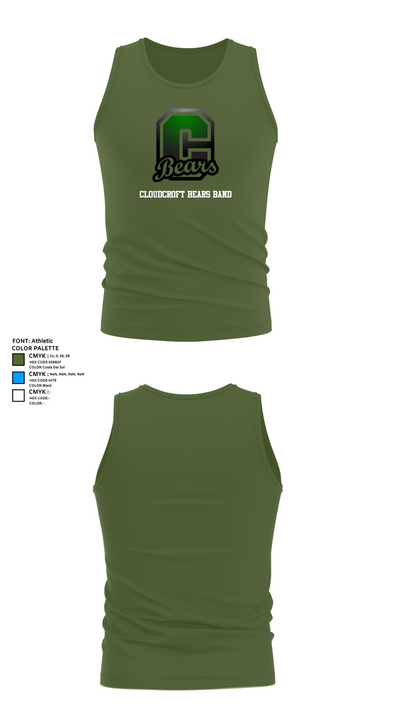 Cloudcroft Bears Band 7760214 Tank Top - 23