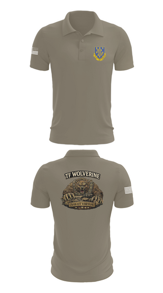 Short Sleeve Performance Polo, 3-337 TSBN, Army, Teamtime, Team time, sublimation, custom sports apparel, team uniforms, spirit wear, spiritwear, sports uniforms, custom shirts, team store, custom team store, fundraiser sports, apparel fundraiser