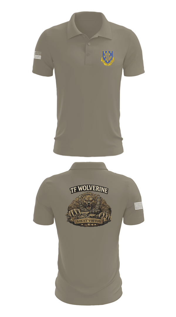 Short Sleeve Performance Polo, 3-337 TSBN, Army, Teamtime, Team time, sublimation, custom sports apparel, team uniforms, spirit wear, spiritwear, sports uniforms, custom shirts, team store, custom team store, fundraiser sports, apparel fundraiser