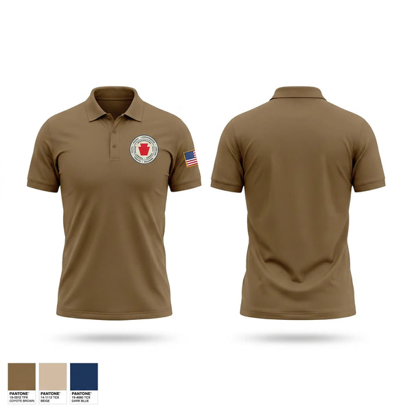 Short Sleeve Performance Polo, 28th Infantry Division Association, Army, Teamtime, Team time, sublimation, custom sports apparel, team uniforms, spirit wear, spiritwear, sports uniforms, custom shirts, team store, custom team store, fundraiser sports, apparel fundraiser