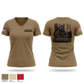 156th ESB 2nd Platoon Women's Short Sleeve V-neck Shirt - 1