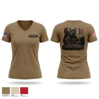 Womens Short Sleeve Vneck Shirt, 156th ESB 2nd Platoon, Army, Teamtime, Team time, sublimation, custom sports apparel, team uniforms, spirit wear, spiritwear, sports uniforms, custom shirts, team store, custom team store, fundraiser sports, apparel fundraiser